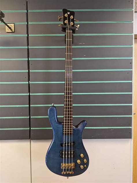 Warwick Streamer LX Jazzman Ocean Blue Oil 2006 Active Reverb