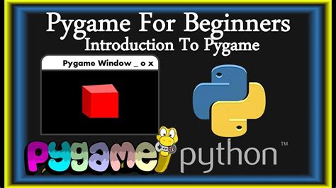 Pygame For Beginners Introduction To Pygame Pygame Tutorials Youtube