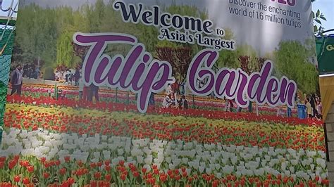 Welcome To Asia S Biggest Tulip Garden Youtube