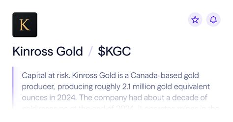 Buy Kinross Gold stock | $KGC Share Price | Lightyear