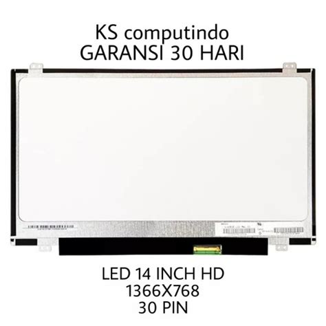 Jual LED LCD LENOVO G40 SERIES G40 30 G40 45 G40 70 G40 80 HD Jakarta