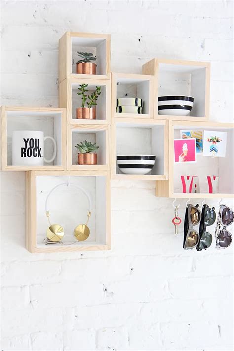 Dynamic Storage: DIY Box Shelves