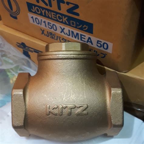 Jual Swing Check Valve Kuningan Kitz 34 Inch Check Valve Klep Tabok