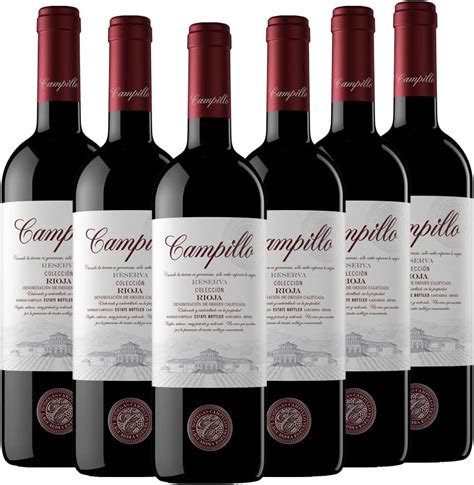 Vino Tinto Campillo Reserva Colecci N Pack Botellas Amazon Es