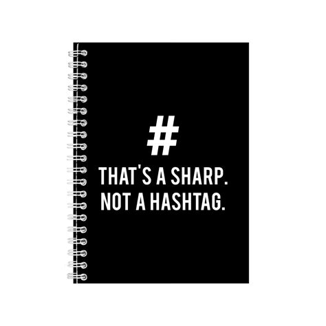 Music Sharp Notebook - Musician Gift Idea - Writing Books Notepad Pad | Shop Today. Get it ...