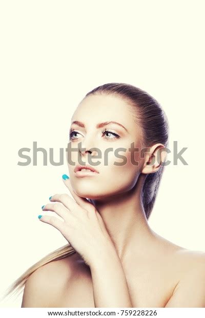 Beauty Portrait Model Girl Natural Nude Stock Photo 759228226 Shutterstock