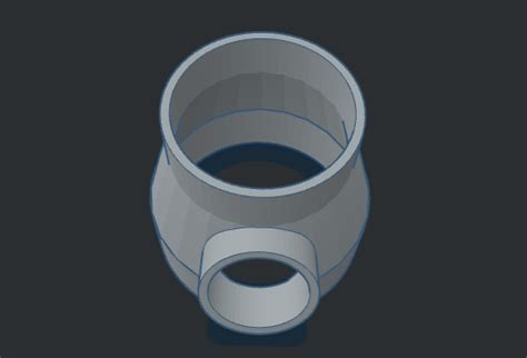 Fichier Stl R Ducteur De Tuyau D Extraction Avec S Parateur