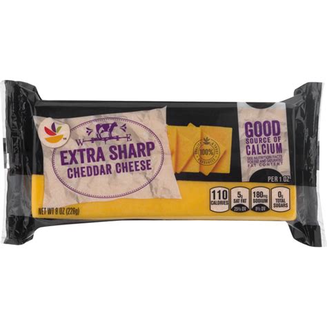 Save On Stop Shop Cheddar Cheese Extra Sharp Natural Order Online