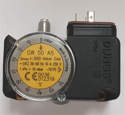 Dungs Gw A Mbar Pressure Switch C P