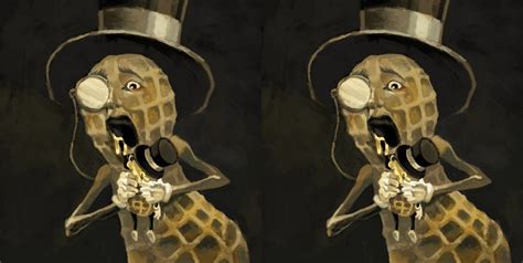 Artist Creates Painting Of Mr. Peanut Devouring His Son