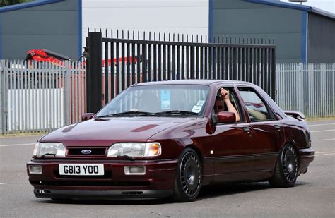 G813 YOO 1989 Ford Sierra Sapphire RS Cosworth Nivek Old Gold Flickr