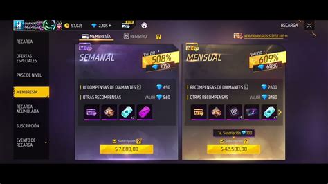 Garena Free Fire Sube El Precio De Los Diamante Cómo Recargar Mas