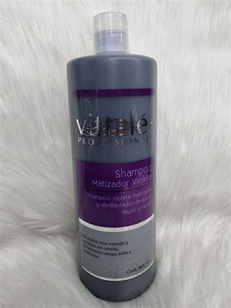 Shampoo Matizador Violeta Vittal Litro Meses Sin Intereses