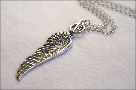 Angel Wing Necklace-angel Wing Jewelry Silver Wing Pendant - Etsy