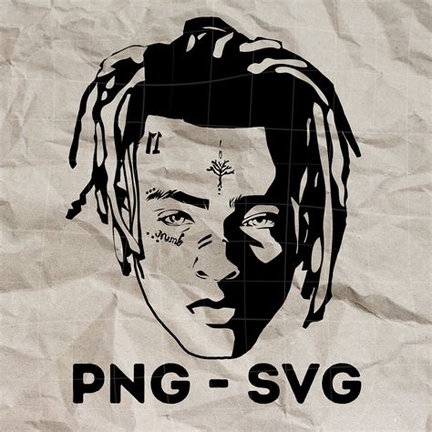 Svg Xxxtentacion Svg Png Hip Hop Svg Xxxtentacion Shirt Sublimation Designs Trending Svg