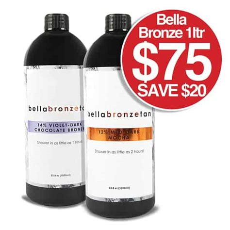 Bella Bronze 1ltr Promo National Salon Supplies