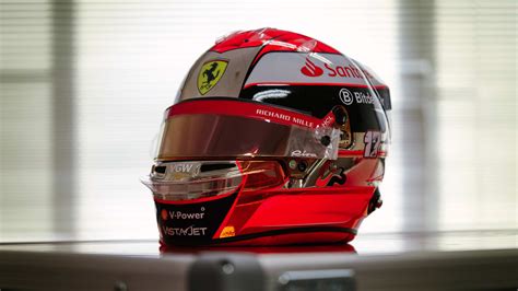 Charles Leclerc Reveals Tribute Helmet For Jules Bianchi Ahead Of