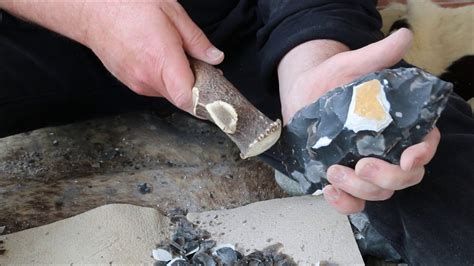 Flint Knapping Techniques Bifacial Flaking Youtube