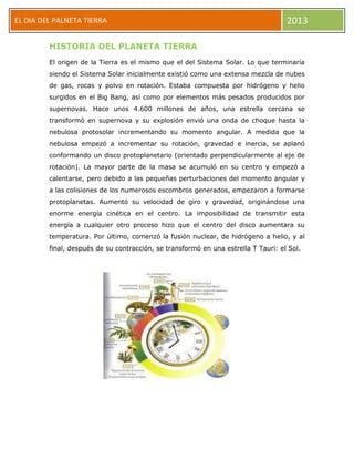 Día del planeta tierra PDF