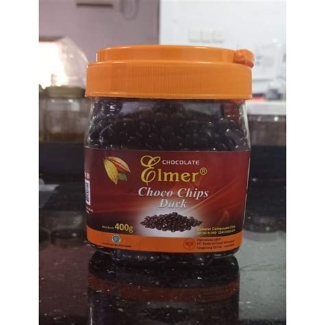 Jual Elmer Choco Chip Dark Dan Coloured 400 Gram Shopee Indonesia