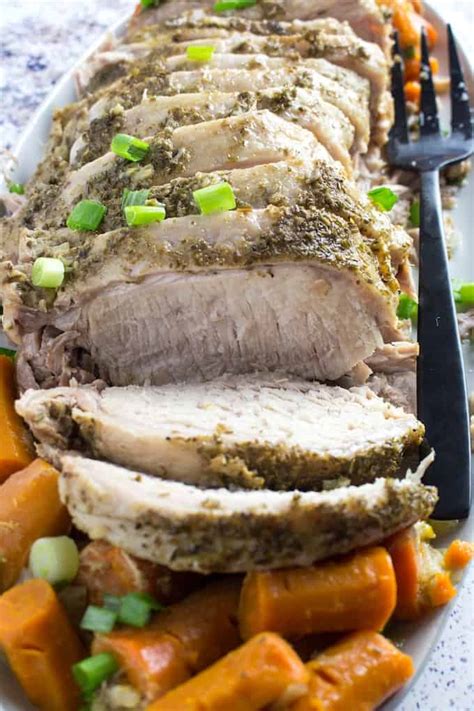 Instant Pot Pork Loin Roast Pressure Cooker • Dishing Delish