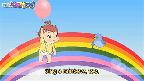 I Can Sing A Rainbow Rainbow Song Color Song Nursery Rhymes With Lyrics