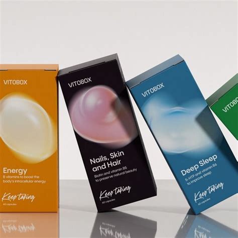 Vitobox by Choice Studio | Cosmetic packaging design, Vitamin brands ...