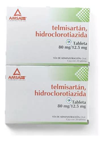 Telmisart N Hidroclorotiazida Mg Mg C Tabs Amsa Env O Gratis