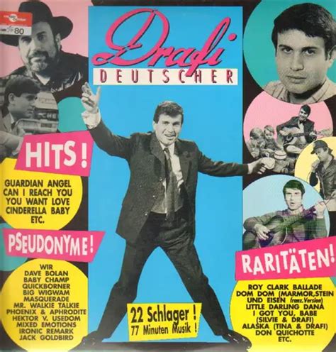 Hits Pseudonyme Rarit Ten Drafi Deutscher Cd Vinyl Mc Recordsale