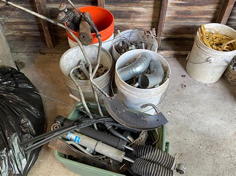 Lot - Pile of Assorted Scrap Metal