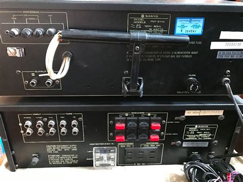 Sanyo Amplifier Dcm311 And Tuner Fmt611k Photo 1487601 Canuck Audio Mart