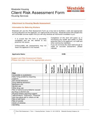 Fillable Online Westside Housing Organizationworking At Thehousing
