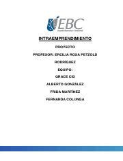 Fase1 Proyecto Intraemprendimiento Pdf INTRAEMPRENDIMIENTO PROYECTO