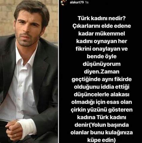 Oyuncu Mehmet Akif Alakurt tan Türk kadınlarını aşağılayan paylaşım Ne