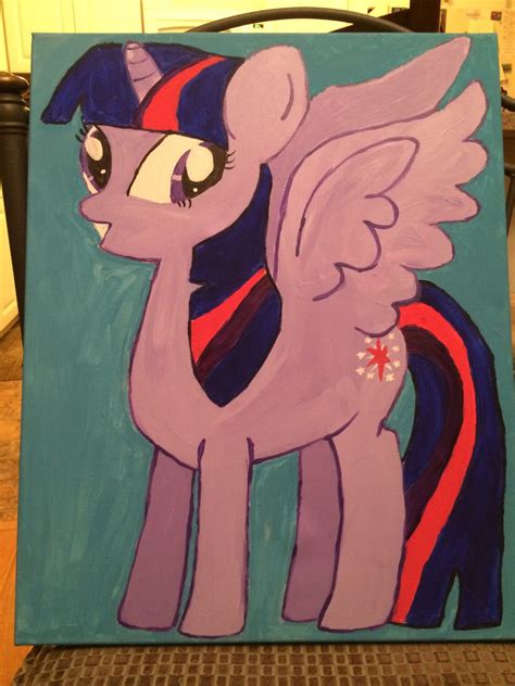 My Little Pony Acrylic Paintings on Canvas | Etsy