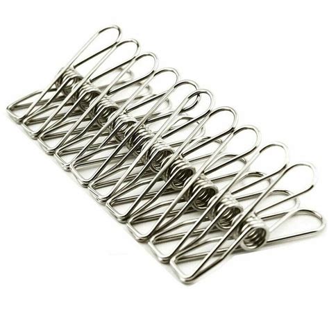 Stainless Steel Clothes Pegs Hanging Clip Pins Pcs Big W