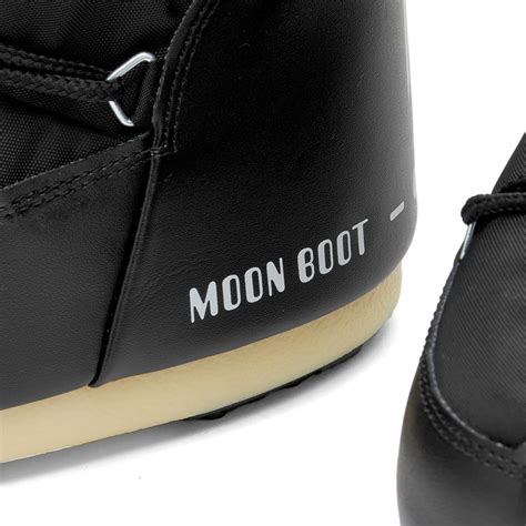 Moon Boot Icon Nylon Boot Black END