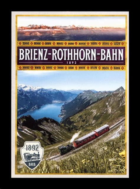 1992 100 JAHRE BRIENZ ROTHORN BAHN 1892 1992 2 LUXUS Kaufen Auf