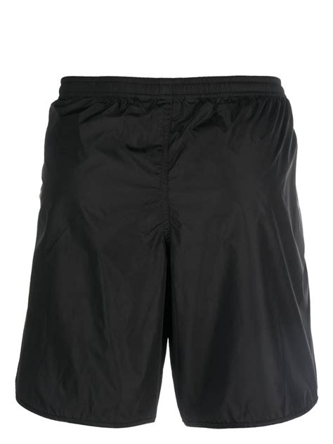 Neil Barrett Drawstring Waist Swim Shorts Farfetch