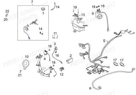 EQUIPEMENT ELECTRIQUE pièces KYMCO neuves Pièces AGILITY 50 RS NAKED 2T