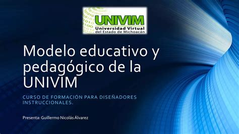 Modelo Educativo Y Pedag Gico De La Univim Ppt