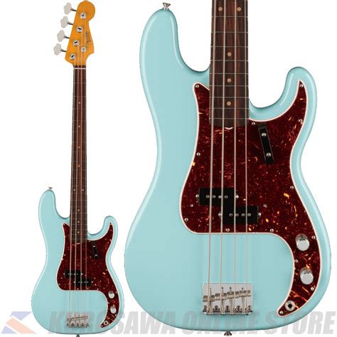 Fender American Vintage Ii 1960 Precision Bass Rosewood Fingerboard Daphne Blue ご予約受付中 （新品 送料無料