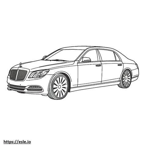 Maybach Para Colorear E Imprimir