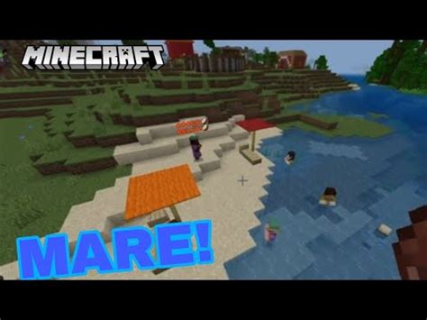 COSTRUISCO IL MARE SU Minecraft YouTube