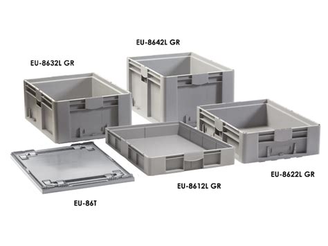 Caja Pl Stica Norma Europa Apilable Eurobox Eu L Gr Plastipol