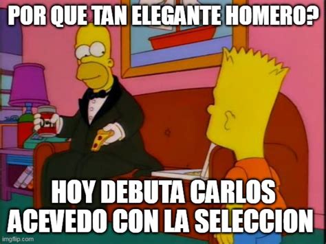 Por Que Tan Elegante Homero Imgflip