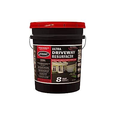 Jetcoat 8 Year Ultra Driveway Resurfacer Protects And Renews Asphalt