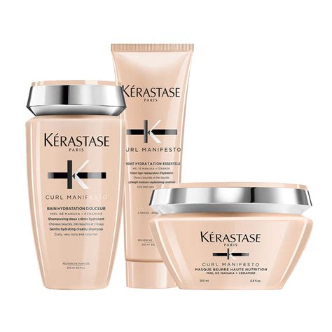 Kit Kérastase Curl Manifesto Shampoo 250 Ml Condicionador 250 Ml