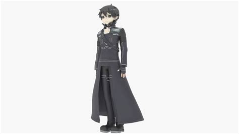 Kirito Sword Art Online Free 3d Model By Ilham45