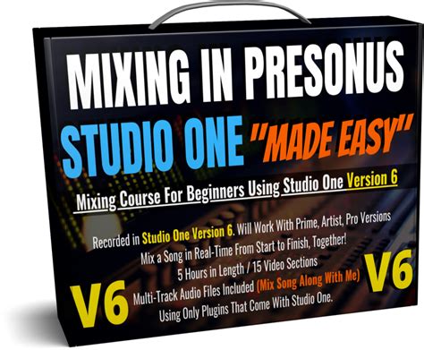 Presonus Studio One Training